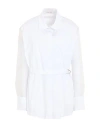 Kartika Woman Shirt White Size 10 Cotton, Elastane