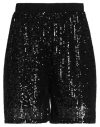 Kartika Woman Shorts & Bermuda Shorts Black Size 6 Polyester, Elastane