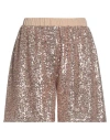 Kartika Woman Shorts & Bermuda Shorts Copper Size 4 Polyester, Elastane In Orange