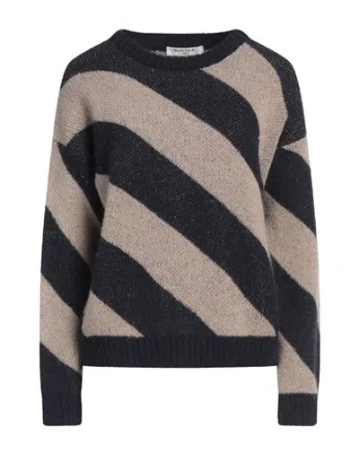 Kartika Woman Sweater Navy Size M Acrylic, Polyamide, Alpaca Wool