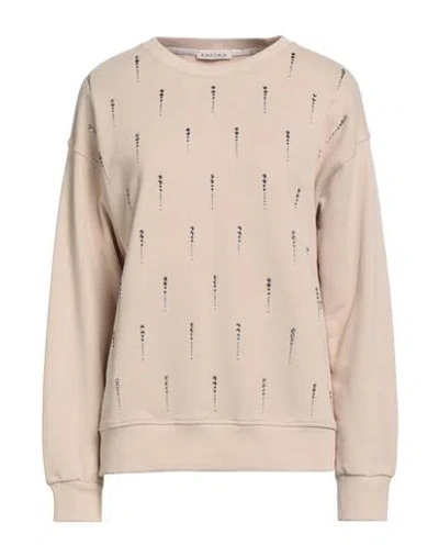 Kartika Woman Sweatshirt Beige Size M Cotton