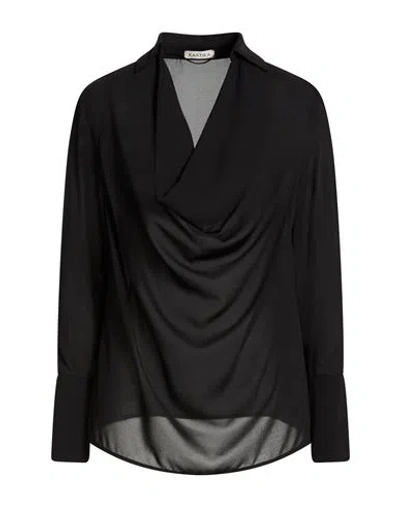 Kartika Woman Top Black Size 4 Polyester