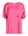 Kartika Woman Top Fuchsia Size 10 Polyester, Elastane In Pink