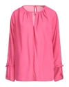 Kartika Woman Top Fuchsia Size 6 Polyester In Pink