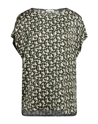 Kartika Woman Top Green Size 12 Viscose In Multi