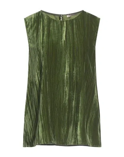 Kartika Woman Top Military Green Size 10 Polyester