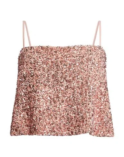 Kartika Woman Top Pink Size 6 Polyester, Elastane