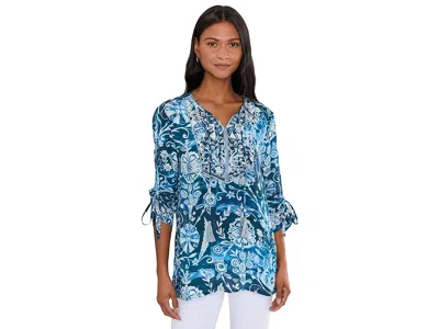 Karyn Seo Ari Blouse In Blue