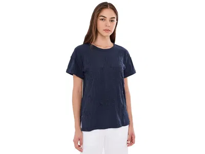 Karyn Seo Luca Tee Women's Clothing Deep Navy: Lg In Blue