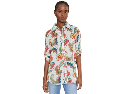 Karyn Seo Rowan Shirt Women's Clothing P348: Xs In Multi