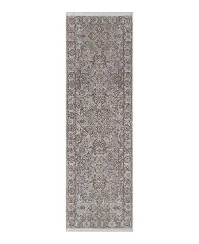 Kas Adele 8803 Runner Area Rug 2'7 X 8' In Gray