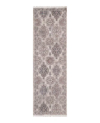 Kas Adele 8806 Runner Area Rug 2'7 X 8' In Gray