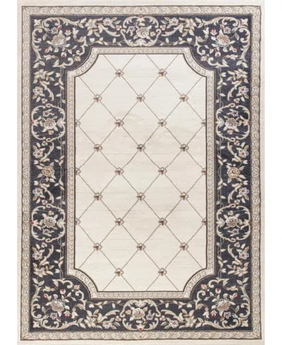 Kas Avalon Courtyard 5'3" X 7'7" Area Rug In White