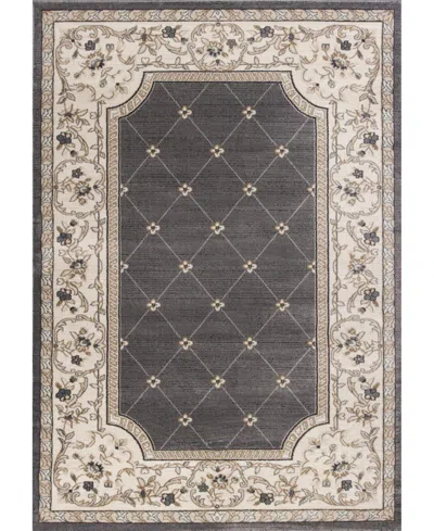 Kas Avalon Courtyard 5'3" X 7'7" Area Rug In Gray