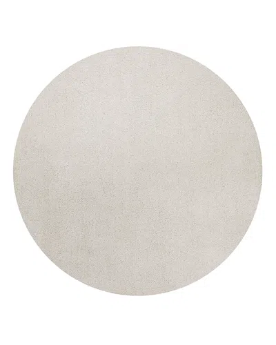 Kas Bliss 1550 Round Area Rug, 8' X 8' In Ivory