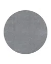 Kas Bliss 1557 Round Area Rug, 6' X 6' In Grey