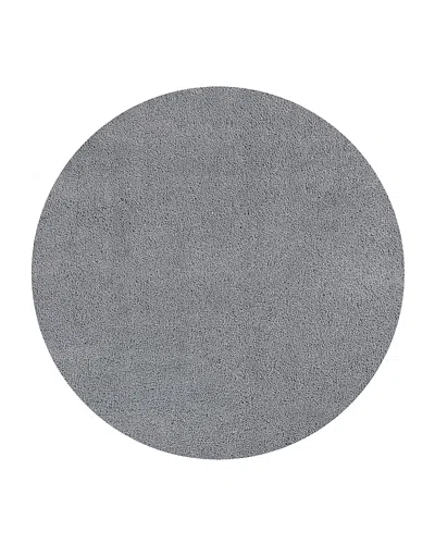 Kas Bliss 1557 Round Area Rug, 6' X 6' In Grey