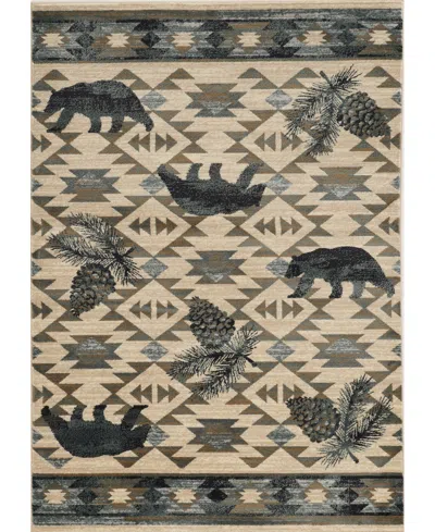 Kas Chester 5634 5'3" X 7'7" Area Rug In Ivory,blue