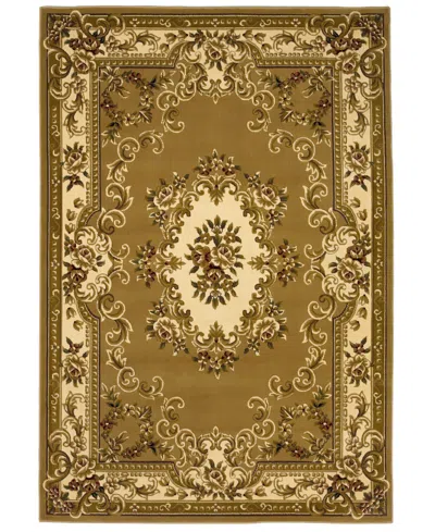 Kas Corinthian 5309 Beige/ivory Aubusson 7'7" X 10'10" Area Rug