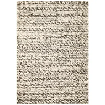 Kas Cortico 6152 3'3"x5'3" Gray Heather Wool Area Rug