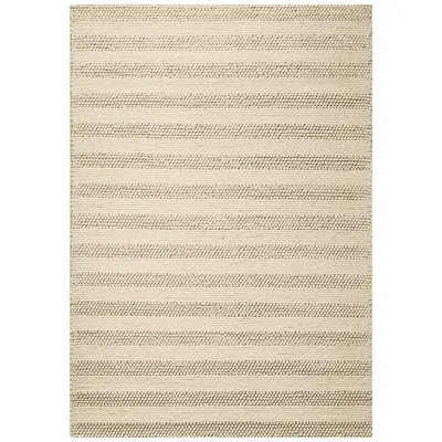 Kas Cortico 6155 3'3"x5'3" Winter White Wool Area Rug