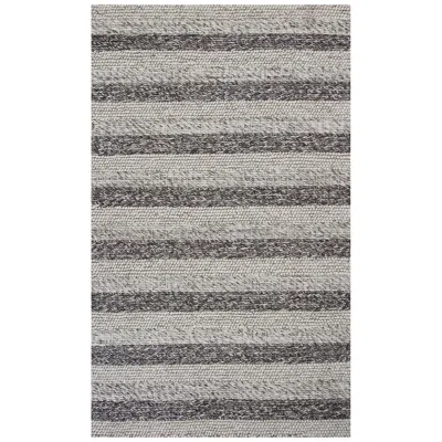 Kas Cortico 6158 5'x7' Gray And White Landscape Wool Area Rug