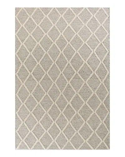 Kas Cortico Diamonds Area Rug, 5' X 7' In Light Gray