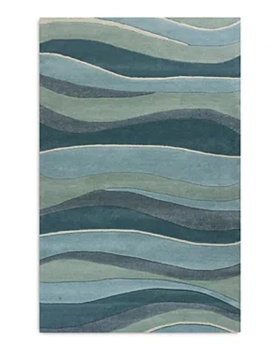Kas Eternity Landscapes Area Rug, 3'3 X 5'3 In Ocean
