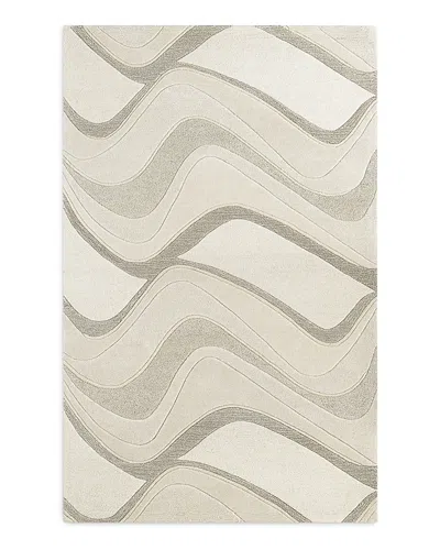 Kas Eternity Waves 3'3" X 5'3" Area Rug In Ivory