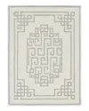 Kas Gramercy 1612 Area Rug, 5' X 7' In Ivory/gray