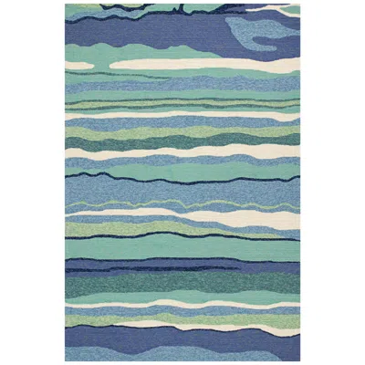 Kas Harbor 4216 2'x3' Ocean Lagoon Indoor-outdoor Area Rug