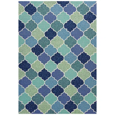 Kas Harbor 4231 5'x7'6" Blue Stella Indoor-outdoor Area Rug