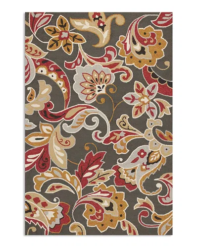 Kas Harbor Flora Area Rug, 3'3 X 5'3 In Brown