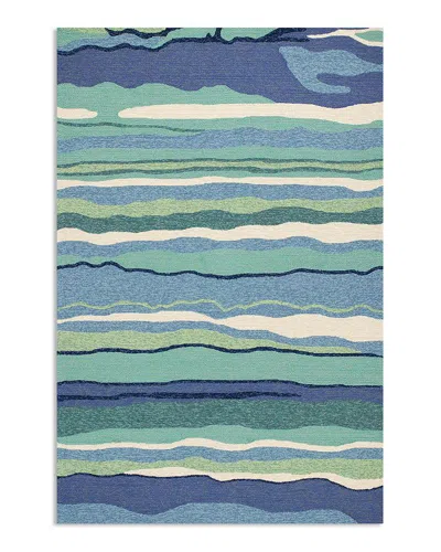 Kas Harbor Lagoon Area Rug, 2' X 3' In Blue
