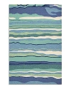 Kas Harbor Lagoon Area Rug, 3'3 X 5'3 In Blue