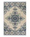 Kas Harbor Serafina Area Rug, 5' X 7'6 In Ivory