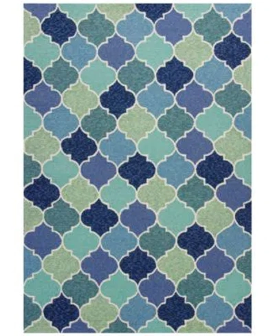 Kas Harbor Stella 4231 Blue Indoor Outdoor Area Rug