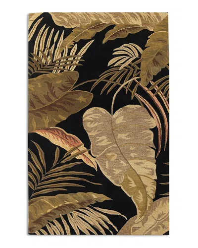 Kas Havana Rainforest Area Rug, 5' X 8' In Blue