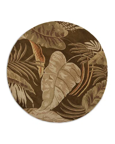 Kas Havana Rainforest Round Area Rug, 7'6 X 7'6 In Brown