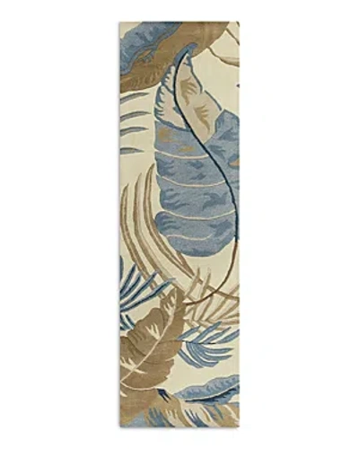 Kas Havana Rainforest Runner Area Rug, 2'3 X 8' In Ivory
