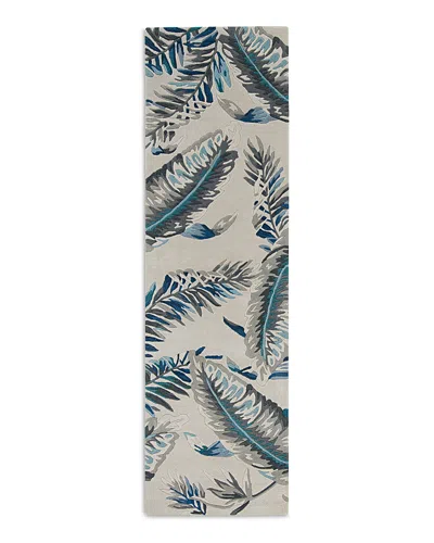 Kas Havana Tropics Runner Area Rug, 2'3 X 8' In Gray
