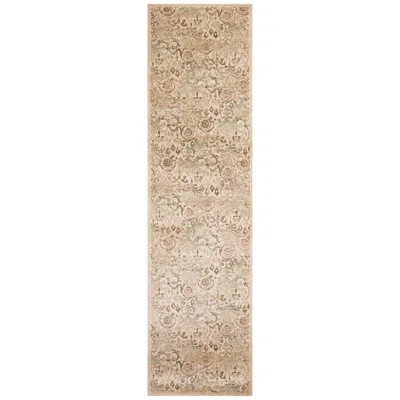 Kas Heritage 9355 2'2"x7'11" Runner Ivory Florence Area Rug