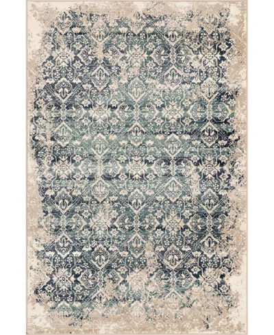Kas Heritage 9372 3'3" X 4'11" Area Rug In Ivory,blue