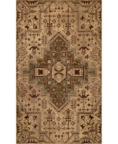 Kas Heritage 9374 5'3" X 7'8" Area Rug In Ivory,blue