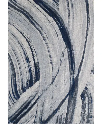 Kas Illusions 6219 5'3" X 7'7" Area Rug In Ivory,blue