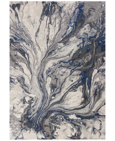 Kas Illusions Watercolors 5'3" X 7'7" Area Rug In 6202 Grey