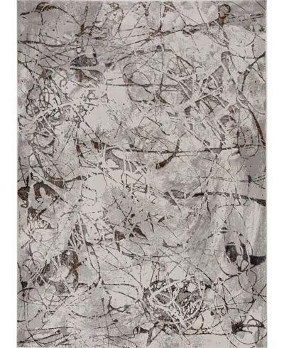 Kas Inspire 7502 3'3" X 4'7" Area Rug In Ivory,gray