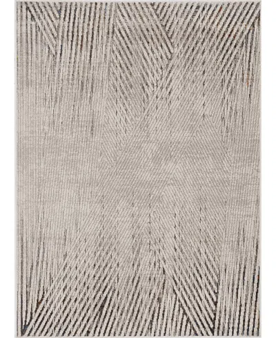 Kas Inspire 7504 5'3" X 7'7" Area Rug In Ivory,gray
