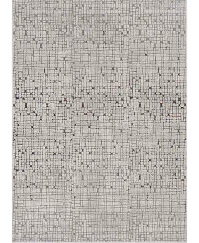 Kas Inspire 7505 6'7" X 9'6" Area Rug In Gray