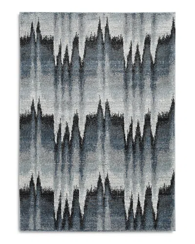 Kas Landscapes Pulse Area Rug, 3'3x 5'3 In Blue